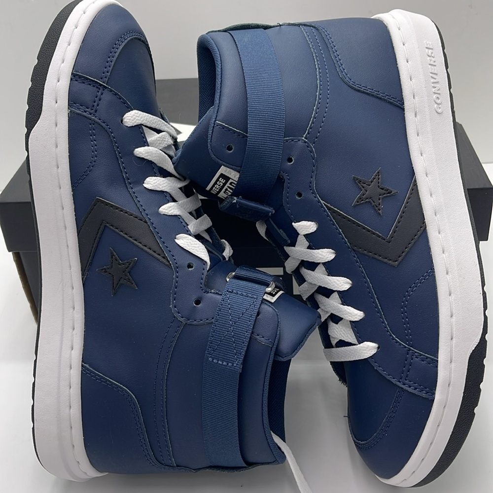 Converse Men’s Navy High-Top Sneakers A06626C
PRO BLAZE V2 MID
NAVY/BLACK/WHITE - Picture 11 of 16